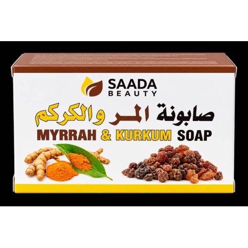 Saada Beauty Myrrh & Turmeric Soap Saada Beauty Myrrh & Turmeric Soap
