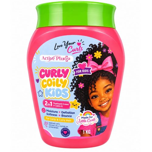بالإنجليزي: Love Your Curls Curly Curls Kids 2 in 1 Treatment & Styling Cream – 1 KG بالإنجليزي: Love Your Curls Curly Curls Kids 2 in 1 Treatment & Styling Cream – 1 KG