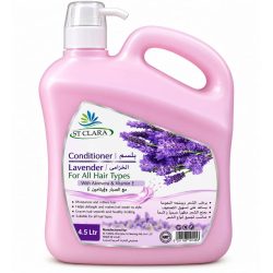 ST CLARA Lavender Conditioner with Aloe Vera &amp; Vitamin E for All Hair Types 4.5 L