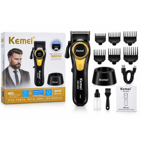 Kemei KM-2242 Rechargeable Professional Hair Clipper