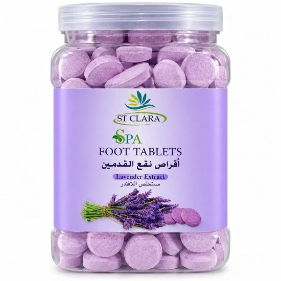 ST CLARA SPA Foot Tablets – Lavender Extract – 320 pcs