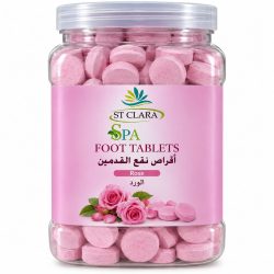 أقراص نقع القدمين سبا ست كلارا بالورد – 320 قرص