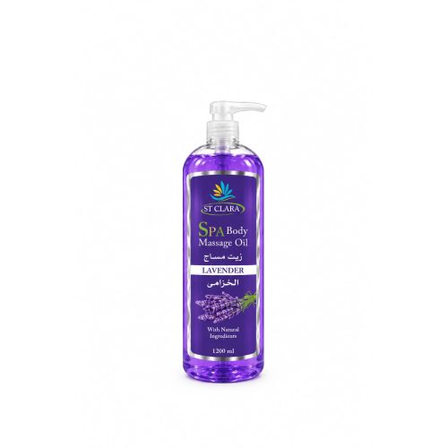 ST CLARA SPA Body Massage Oil – Lavender – 1200 ml