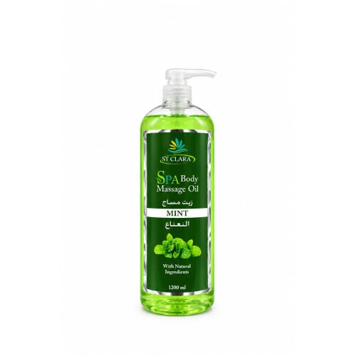 ST CLARA SPA Body Massage Oil – Mint – 1200 ml
