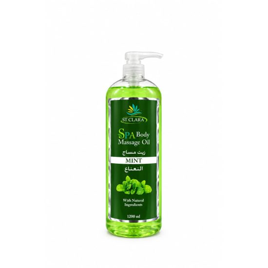ST CLARA SPA Body Massage Oil – Mint – 1200 ml