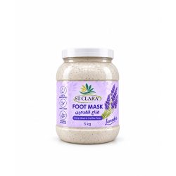 ST CLARA Lavender Foot Mask Deep Clean &amp; Purifies Pores – 5 kg