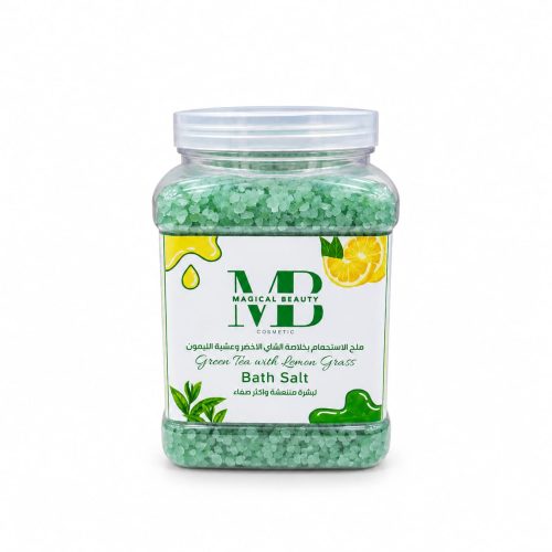 MD Green Tea with Lemongrass Foot & Body Bath Salt 3 kg