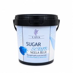 مقشر السكر للجسم LAVA باللون الأزرق نيلا – 600 جم