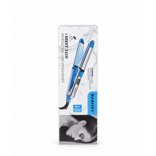 مكواة شعر باروني BEST 3410 احترافية 480°F باللون الأزرق مكواة شعر باروني BEST 3410 احترافية 480°F باللون الأزرق
