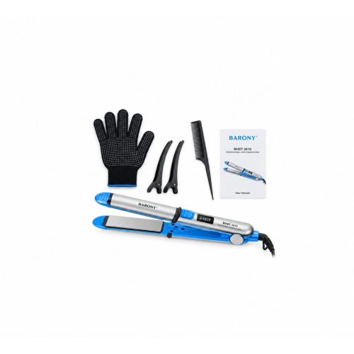 مكواة شعر باروني BEST 3410 احترافية 480°F باللون الأزرق مكواة شعر باروني BEST 3410 احترافية 480°F باللون الأزرق