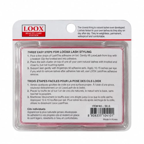LOOX Individual Lashes Short Black LOOX Individual Lashes Short Black