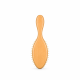 MAESTRI Oval Wooden Hair Brush with White Bristles