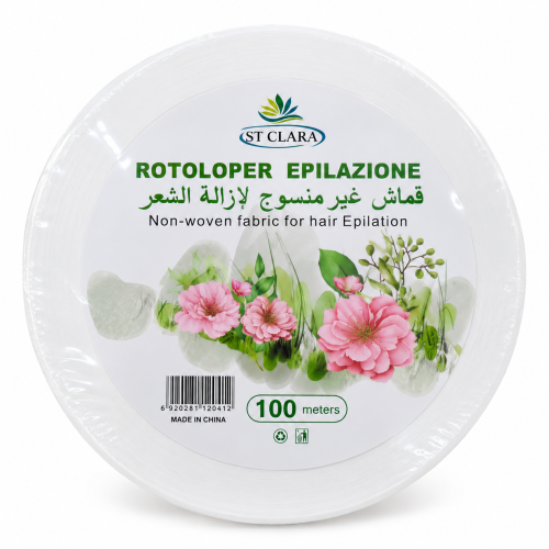 ST CLARA Non-Woven Fabric Roll for Hair Epilation – 100 Meters