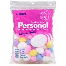 Personal Care Cotton Balls – 100% Cotton