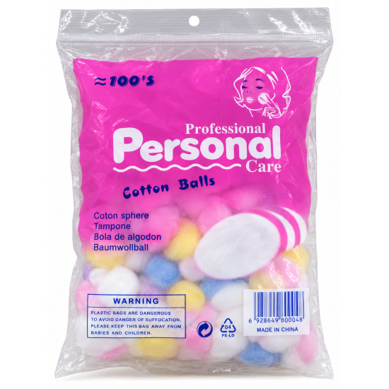Personal Care Cotton Balls – 100% Cotton Personal Care Cotton Balls – 100% Cotton