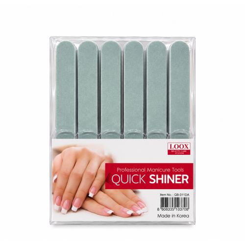 LOOX Quick Shiner Nail Buffer Set – 6 Pieces