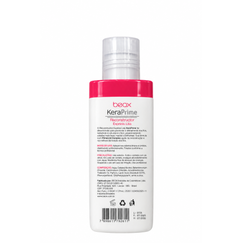 BEOX KeraPrime PrimeUnit Complex Reconstructor Express Liss 120ml BEOX KeraPrime PrimeUnit Complex Reconstructor Express Liss 120ml