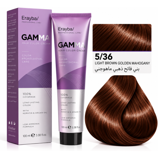 Erayba GAMMA Professional Hair Color Cream Erayba GAMMA Professional Hair Color Cream