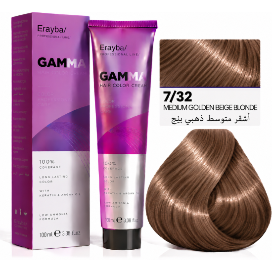 Erayba GAMMA Professional Hair Color Cream Erayba GAMMA Professional Hair Color Cream