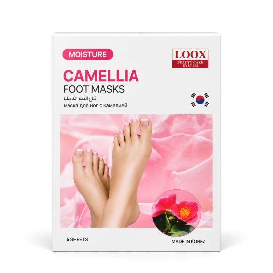 LOOX Camellia Moisturizing Foot Masks – 5 Pairs LOOX Camellia Moisturizing Foot Masks – 5 Pairs