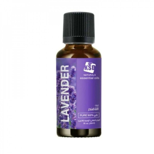 KSD Naturals 100% Pure Lavender Essential Oil Skin Repairing, Stress Relief & Muscle Pain Reducer – 30 ml