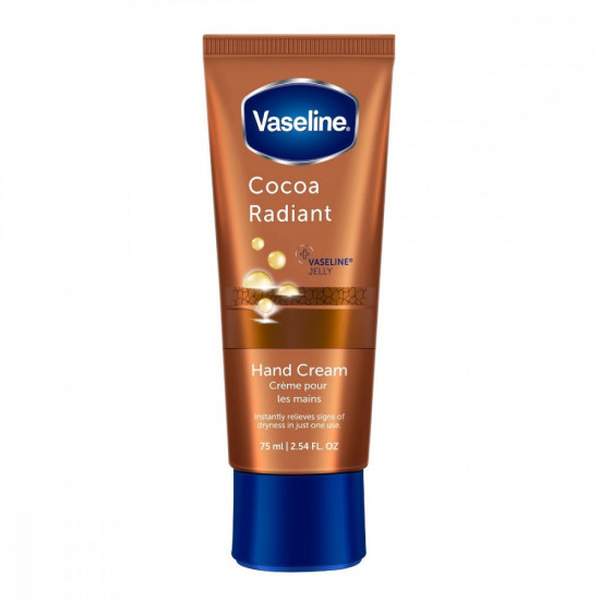 كريم فازلين Vaseline كاكاو راديانت لتنعيم وترطيب اليدين الجافة – 75 مل