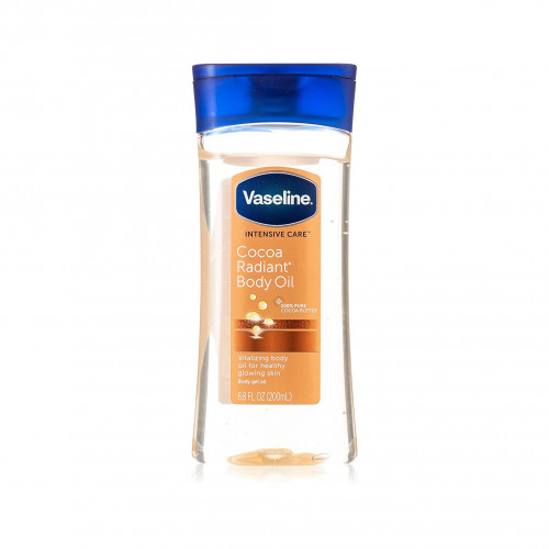 فازلين Vaseline جيل زيت الجسم المكثف بزبدة الكاكاو النقية – 200 مل
