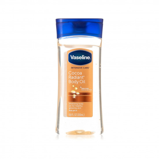 فازلين Vaseline جيل زيت الجسم المكثف بزبدة الكاكاو النقية – 200 مل