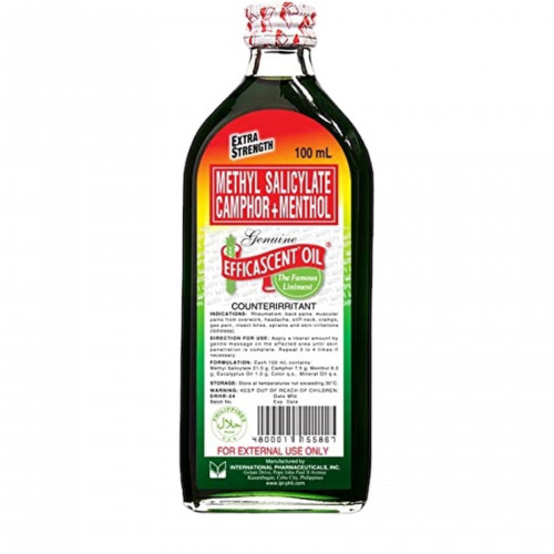 Genuine Efficascent Oil Extra Strength Pain Relief Liniment – 50 ml Genuine Efficascent Oil Extra Strength Pain Relief Liniment – 50 ml