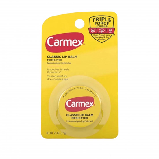 Carmex Classic Medicated Lip Balm Jar – 7.5g