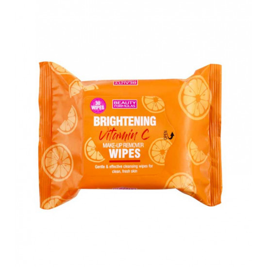 Beauty Formulas Brightening Vitamin C Make-Up Remover Wipes – 30 Wipes Beauty Formulas Brightening Vitamin C Make-Up Remover Wipes – 30 Wipes