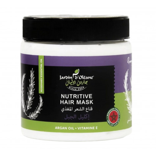Jardin d'Oléane Nutritive Rosemary Hair Mask - 500ml