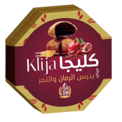 Premium Mini Klija with Pomegranate & Date Molasses
