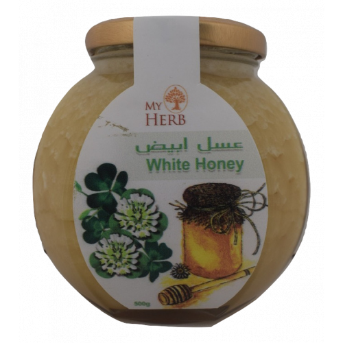 Natural White Honey - 100% Pure - 500g 