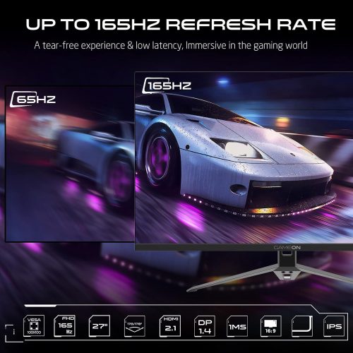 شاشة العاب جيم اون 27 بوصة GAMEON GOVE127FHD165IPS 165Hz شاشة العاب جيم اون 27 بوصة GAMEON GOVE127FHD165IPS 165Hz