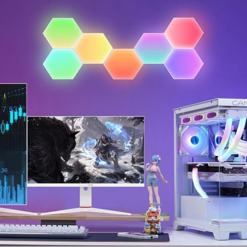 شاشة العاب جيم اون ارتيك برو GAMEON Artic Pro Series | بدقة FHD (1920x1080) | مقاس 24 انش | لوحة  IPS | استجابة 0.5 مللي ثانية | معدل تحديث 360 هرتز | طراز GOA24FHD360IPS