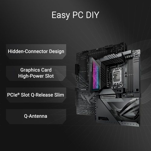 لوحة أم أسوس روج ماكسيموس ROG MAXIMUS Z790 HERO BTF للألعاب بمقبس Intel LGA1700 لوحة أم أسوس روج ماكسيموس ROG MAXIMUS Z790 HERO BTF للألعاب بمقبس Intel LGA1700