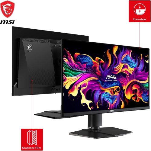شاشة الألعاب ام اس اي ماج 271QPX QD-OLED بحجم 27 بوصة دقة WQHD معدل تحديث 360 هرتز وزمن استجابة 0.03 مللي ثانية MSI MAG 271QPX QD-OLED 27-Inch WQHD 360Hz 0.03ms شاشة الألعاب ام اس اي ماج 271QPX QD-OLED بحجم 27 بوصة دقة WQHD معدل تحديث 360 هرتز وزمن استجابة 0.03 مللي ثانية MSI MAG 271QPX QD-OLED 27-Inch WQHD 360Hz 0.03ms