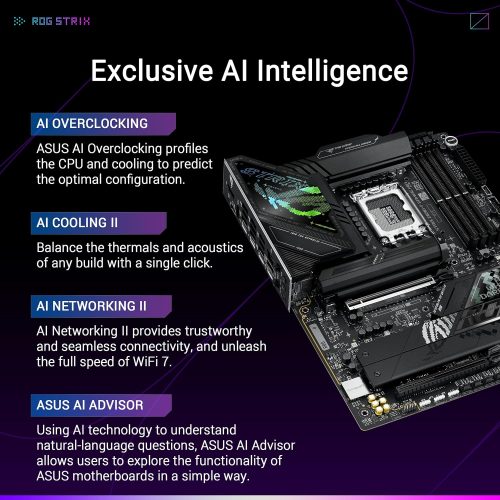 ASUS ROG STRIX Z890-F GAMING WIFI Mainboard Sockel Intel LGA 1851