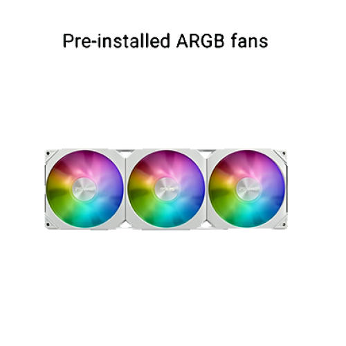 ASUS Prime LC 360 ARGB White Edition