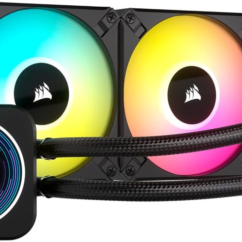 Corsair iCUE H100i ELITE LCD XT 240mm Liquid CPU Cooler with IPS Display Corsair iCUE H100i ELITE LCD XT 240mm Liquid CPU Cooler with IPS Display