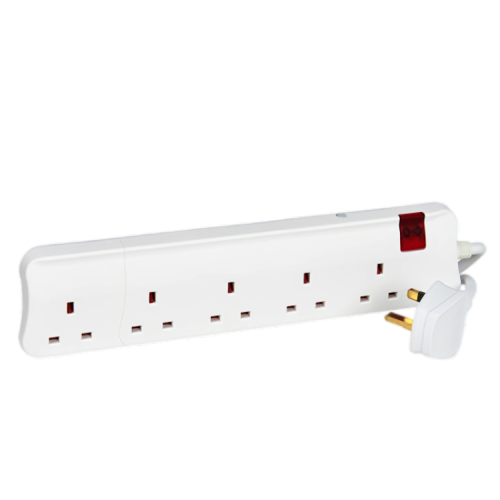 Legrand Extension Cod 5 Way 5m White - 698535 Legrand Extension Cod 5 Way 5m White - 698535