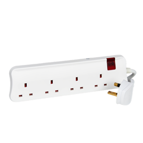 Legrand Extension Cod 4 Way 3m White   