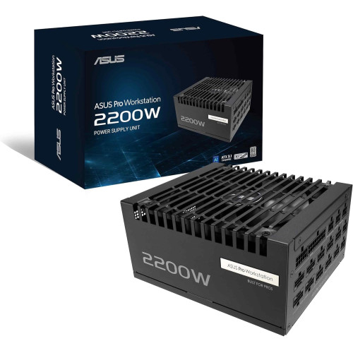 ASUS Pro WS 2200W Platinum PSU for AI Workstations and Multi-GPU Systems