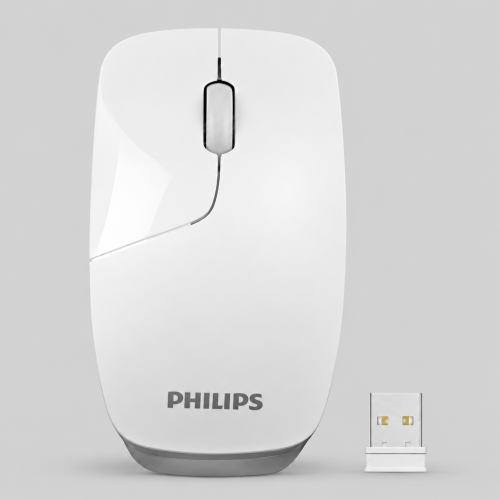 Mouse Philips 3000 series wireless usb White