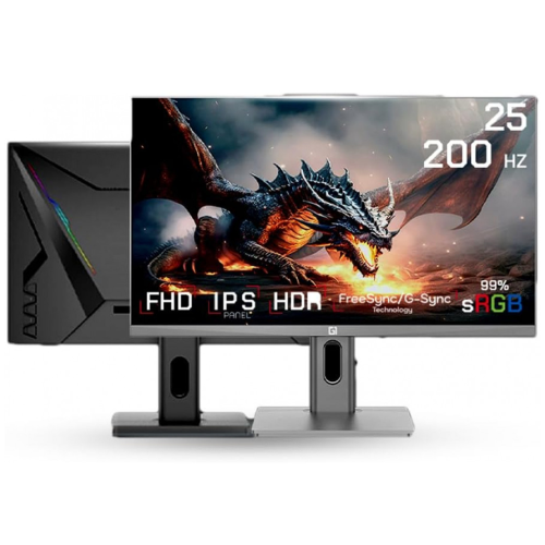GameOne G1F25F200 25" FHD IPS, 200Hz, 0.5ms Response Time Gaming Monitor GameOne G1F25F200 25" FHD IPS, 200Hz, 0.5ms Response Time Gaming Monitor