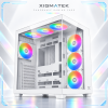 Xigmatek Aqua V Arctic White Gaming Chassis with ARGB Fans
