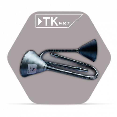 قمع معدني مرن للتعبئة – محقن زيت 