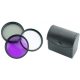 طقم فلاتر UV CPL FLD مع هود وغطا للعدسة مقاس 52mm طقم فلاتر UV CPL FLD مع هود وغطا للعدسة مقاس 52mm