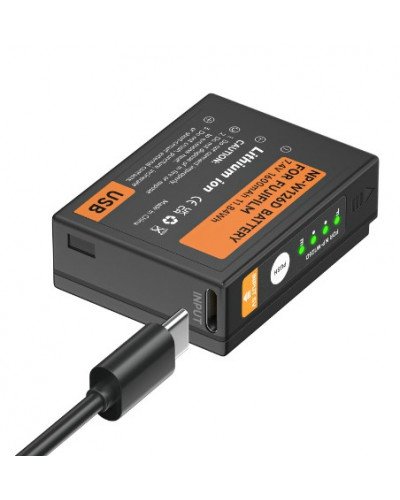 NP-W126S for FUJIFILM Li-ion Rechargeable Battery with USB-C Input